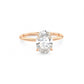 Certified 1.50Ct TW Oval Cut Diamond Engagement Ring Lab Grown 14k Gold