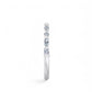 1/4ct Marquise & Round Lab Grown Diamond Eternity Ring 14K White Gold