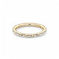1.00Ct Baguette Cut Wedding Ring Anniversary Band 14k Gold Lab Grown