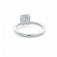 1.50Ct Asscher Cut Lab Grown Diamond Engagement Ring in 14k Yellow Gold
