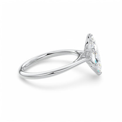 2.00Ct Marquise Cut Diamond Engagement Ring in 14k Yellow Gold