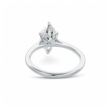 2.00Ct Marquise Cut Diamond Engagement Ring in 14k Yellow Gold