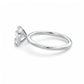 2.00Ct Cushion Cut Lab Grown Diamond Engagement Ring in 14k Yellow Gold