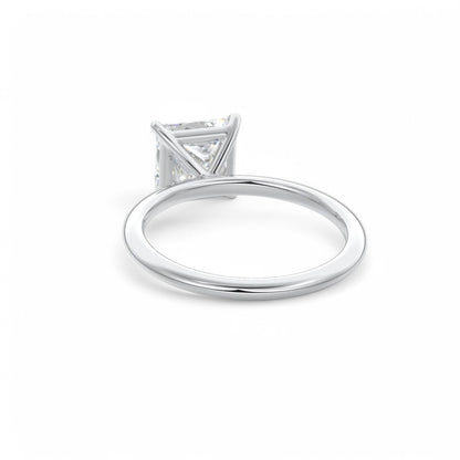 IGI Certified 1.50CT Princess Cut Lab Grown Diamond Engagement Ring