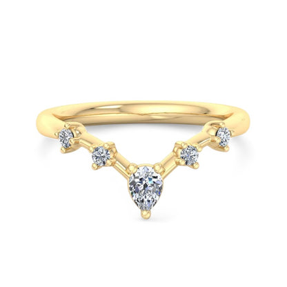Curved Wedding Band