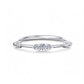 1/5 ct Eternity Lab Grown Diamond Wedding Band Floating Bubble Band