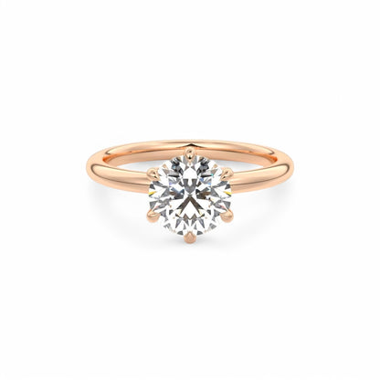  Round Lab-Grown Diamond Ring 
