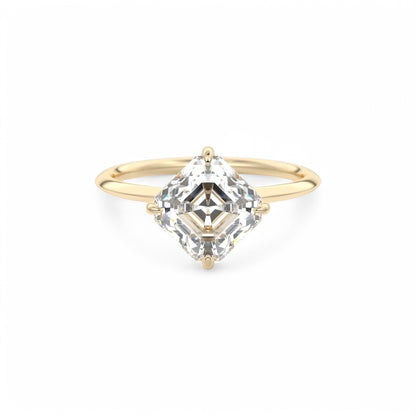  White Gold Engagement Solitaire Ring