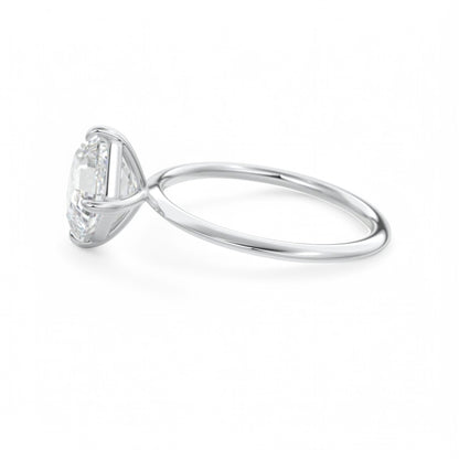  Asscher Diamond Ring 