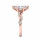 1.650 ct Marquise Cut  Lab Grown Diamond Solitaire infinity Engagement Ring
