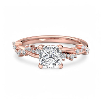 1.25ct Cushion Cut Ring