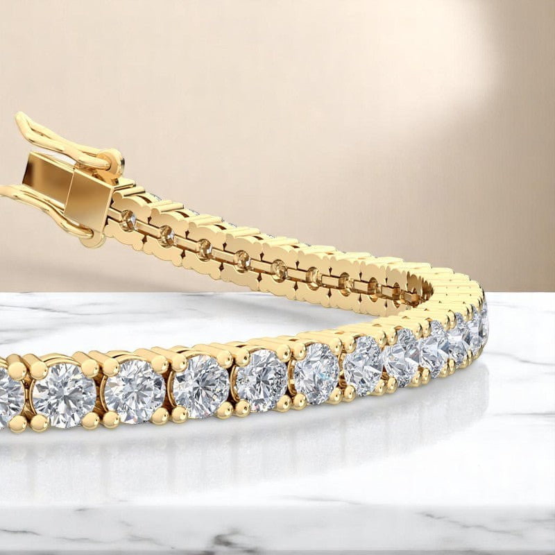 8.00 ct Lab Grown Diamond Tennis Bracelet | Sustainable Luxury Jewelry