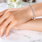 9.00 Ct Elegant Lab Grown Diamond Tennis Bracelet,14K Rose Gold Dainty Sparkling Perfect Gift for Her