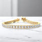 9.00 Ct Elegant Lab Grown Diamond Tennis Bracelet,14K Rose Gold Dainty Sparkling Perfect Gift for Her
