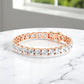 21.00 ct Luxury Lab Grown Diamond Tennis Bracelet 14K Solid Gold, Conflict-Free, Elegant Jewelry for Her