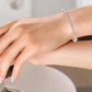 4.0 Carat Lab Grown Diamond Tennis Bracelet, 14K Gold, Stylish Jewelry for Women