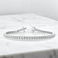 4.0 Carat Lab Grown Diamond Tennis Bracelet, 14K Gold, Stylish Jewelry for Women