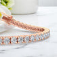 5.00 ct Classic Tennis Style Lab Grown Diamond Bracelet for Women, 14K Gold