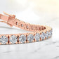 18.00ct Lab Grown Diamond Bracelet, 14K Gold, Classic Tennis Style, Thoughtful Gift for Wife