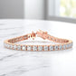 10.00ct Round Cut Lab Grown Diamond Bracelet, 14K Gold, Luxury Jewelry for Gifting