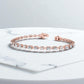 4.00ct Mixed Shape Lab Grown Diamonds Prong Set Tennis Bracelet