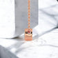 1/5ct Round Cut Solitaire Lab Grown Diamond Bezel Pendant Necklace