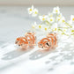 4 Carat Oval Cut Lab Grown Diamond Stud Earrings • Classic Solitaire Earrings