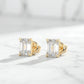 1.00ct Emerald Cut Lab Grown Diamond Stud Earrings