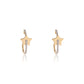 Star Lab Grown Diamond Hoop Earrings