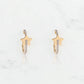 Star Lab Grown Diamond Hoop Earrings
