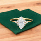 marquise solitaire ring
