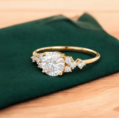 1.18 ct Round Cut Lab Diamond Ring – Ethical Luxury