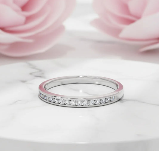  half eternity band
