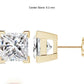 3.00 ct Lab-Grown Diamond Princess Studs – 14K/18K