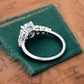 1.00 ct Round Cut Lab Grown Diamond Engagement Ring • Classic 14K/18K Gold Bridal Ring