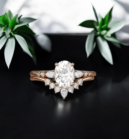  Moissanite Ring