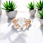 Vintage Oval Cut Moissanite Engagement Ring Set Uniqied Leaf and Vine Twisted Design Ring