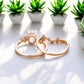 Vintage Oval Cut Moissanite Engagement Ring Set Uniqied Leaf and Vine Twisted Design Ring