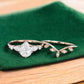1.680ct Pear Shaped Lab Grown Diamond Engagement Ring Set • Rose Gold Vintage Bridal Set