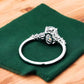 1.350ct  Oval cut Lab Grown Diamond Engagement Ring 14K Yellow Gold
