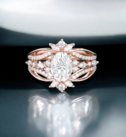  Moissanite Ring