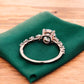 1.120 ct Round Cut Lab Grown Diamond Engagement Ring • Classic Solitaire or Halo Bridal Ring