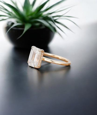 Moissanite Ring