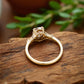 1.25 ct Oval Lab Grown Diamond Engagement Ring • Vintage Art Deco Inspired Ring