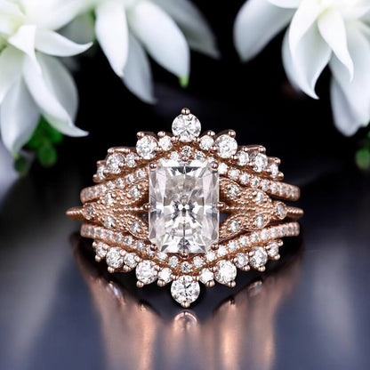  Moissanite Ring