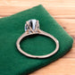 2.680 ct Oval Shaped Lab Grown Diamond Engagement Ring