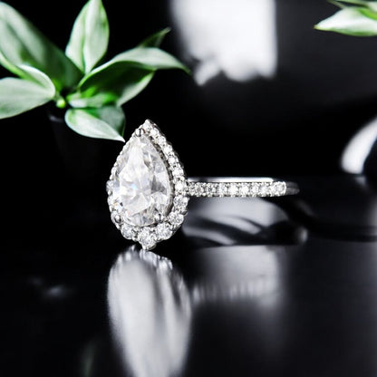 Moissanite Ring