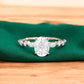 2.30ct Oval Cut Lab-Grown Diamond Engagement Ring