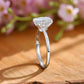 2.50 ct Oval Cut Lab Grown Diamond Solitaire Engagement Ring
