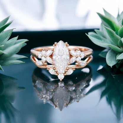  Engagement Ring Set